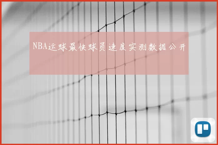 NBA运球最快球员速度实测数据公开